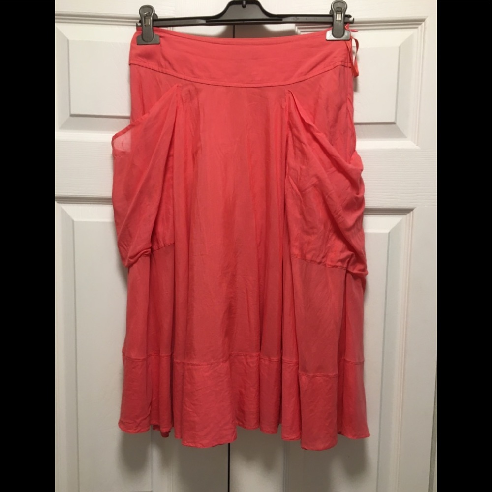 DKNY pink summer skirt